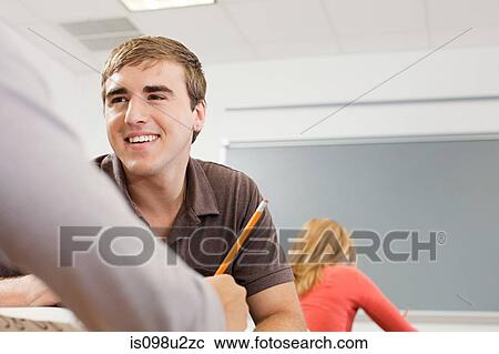 High school students in classroom View Large Photo Image Stock Image - High school students in classroom. Fotosearch