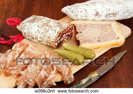 Charcuterie View Large Photo Image Stock Image - Charcuterie. Fotosearch