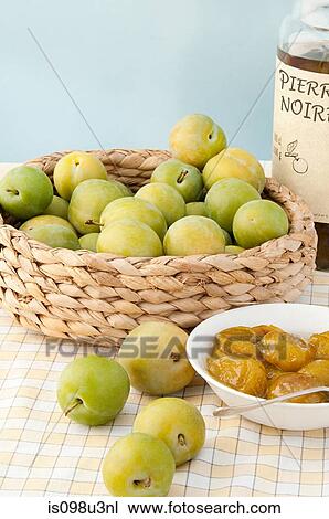 Plums and plum compote View Large Photo Image Stock Image - Plums and plum compote. Fotosearch