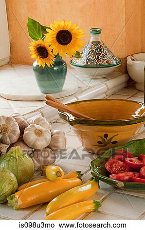 Vegetables in kitchen View Large Photo Image Picture - Vegetables in kitchen. Fotosearch