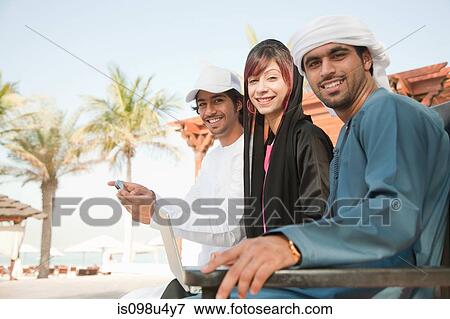 Middle Eastern people looking at camera View Large Photo Image Stock Photo - Middle Eastern people looking at camera. Fotosearch
