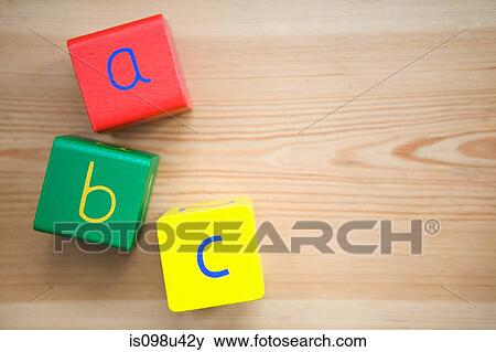 A b c in building blocks View Large Photo Image Stock Photo - A b c in building blocks. Fotosearch