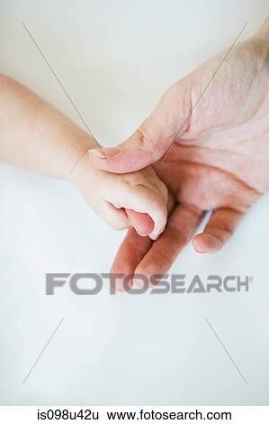 Adult holding baby hand View Large Photo Image Stock Photograph - Adult holding baby hand. Fotosearch