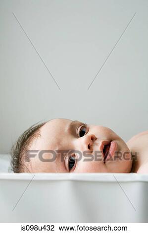 Portrait of a baby boy View Large Photo Image Stock Image - Portrait of a baby boy. Fotosearch