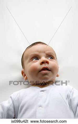 Portrait of a baby boy View Large Photo Image Stock Photograph - Portrait of a baby boy. Fotosearch