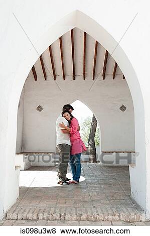 Young romantic couple embracing View Large Photo Image Stock Photo - Young romantic couple embracing. Fotosearch