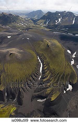 Iceland, lakagigar volcanic fissure View Large Photo Image Stock Photo - Iceland, lakagigar volcanic fissure. Fotosearch