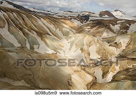 Iceland, landmannalaugar, hekla volcano View Large Photo Image Stock Photo - Iceland, landmannalaugar, hekla volcano. Fotosearch