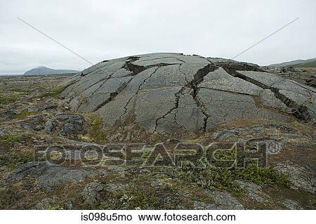 Iceland, solid lava bubble View Large Photo Image Picture - Iceland, solid lava bubble. Fotosearch