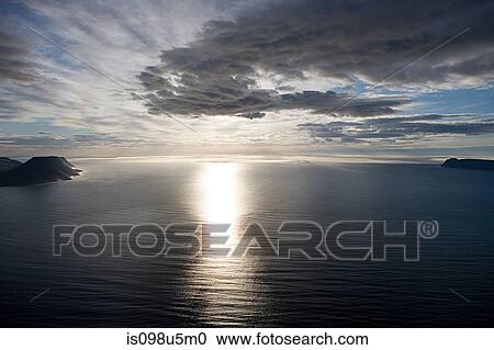 Iceland, sunset on western end of iceland looking towards westfjords View Large Photo Image Stock Image - Iceland, sunset on western end of iceland looking towards westfjords. Fotosearch