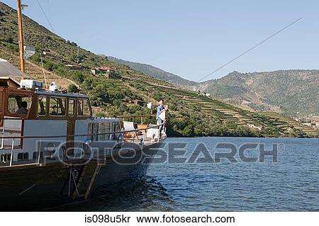 Senior couple on holiday on boat View Large Photo Image Stock Photography - Senior couple on holiday on boat. Fotosearch