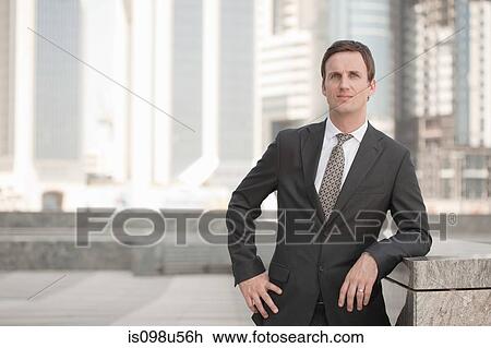 Western businessman in dubai View Large Photo Image Stock Image - Western businessman in dubai. Fotosearch