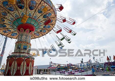 Amusement park ride at seaside heights, new jersey View Large Photo Image Stock Photograph - Amusement park ride at seaside heights, new jersey. Fotosearch