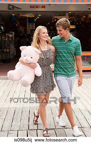 Teenage couple with teddy bear View Large Photo Image Stock Image - Teenage couple with teddy bear. Fotosearch