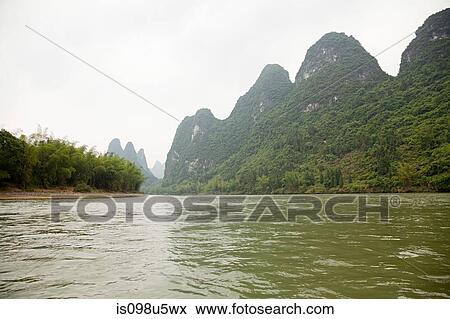 China, guangxi province, li river View Large Photo Image Stock Photo - China, guangxi province, li river. Fotosearch