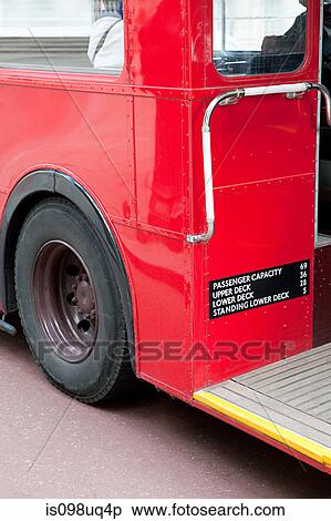 Red bus, London View Large Photo Image Stock Photography - Red bus, London. Fotosearch