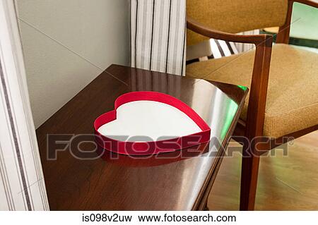 Empty heart shaped box View Large Photo Image Stock Photo - Empty heart shaped box. Fotosearch