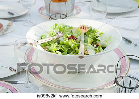 Bowl of salad View Large Photo Image Stock Image - Bowl of salad. Fotosearch