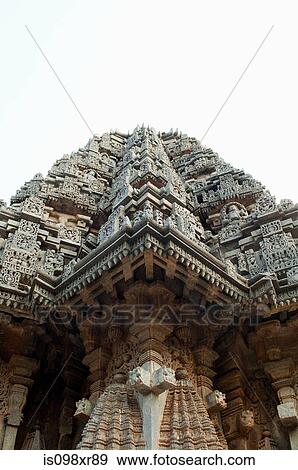 Stock Photo - Chennakesava temple, Somanathapura near Mysore, Karnataka. Fotosearch
