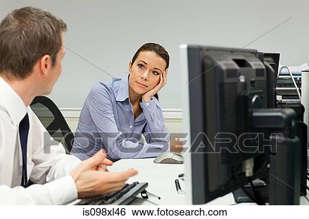 Businesspeople having duscussion View Large Photo Image Stock Photograph - Businesspeople having duscussion. Fotosearch