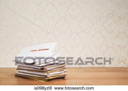 Stack of bills View Large Photo Image Stock Image - Stack of bills. Fotosearch