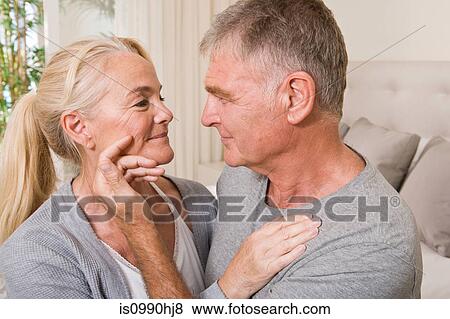 Loving mature couple View Large Photo Image Stock Photo - Loving mature couple. Fotosearch
