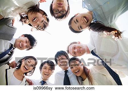 Businesspeople in a circle View Large Photo Image Stock Photo - Businesspeople in a circle. Fotosearch