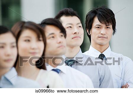 Businesspeople, portrait View Large Photo Image Picture - Businesspeople, portrait. Fotosearch