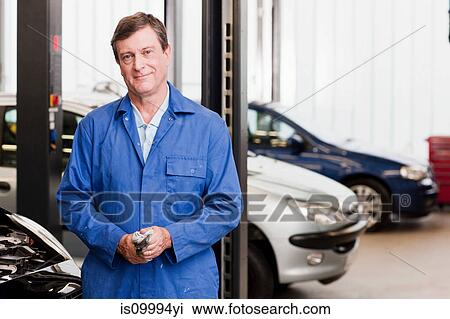 Mature mechanic, portrait View Large Photo Image Stock Image - Mature mechanic, portrait. Fotosearch