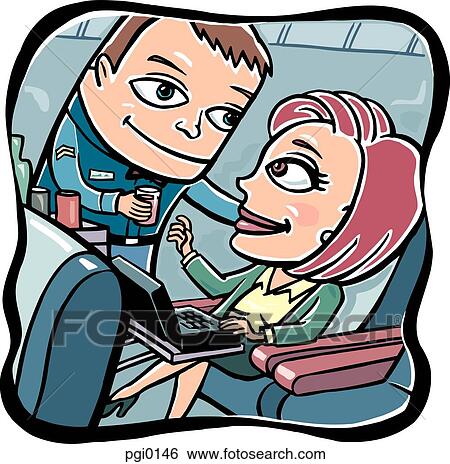 airplane service View Large Illustration Stock Illustration - airplane service. Fotosearch