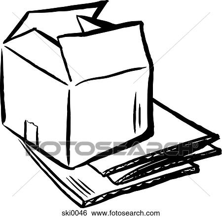 boxes b&w View Large Illustration Stock Illustration - boxes b&w. Fotosearch