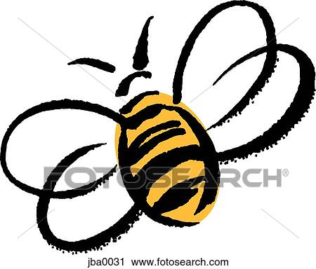 Bumblebee Clipart | jba0031 | Fotosearch