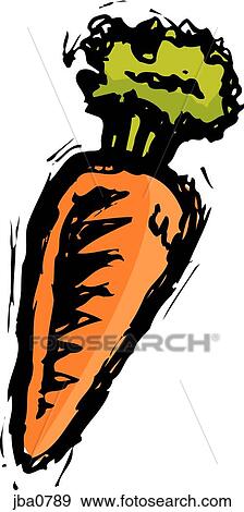 carrot View Large Illustration Stock Illustration - carrot. Fotosearch