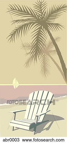 Chaise Plage Dessin