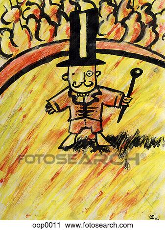 circus man View Large Illustration Clip Art - circus man. Fotosearch