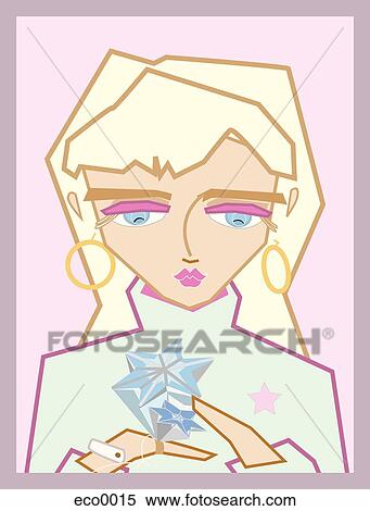 diamond ring View Large Illustration Stock Illustration - diamond ring. Fotosearch