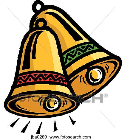 Stock Illustration - golden bells. Fotosearch