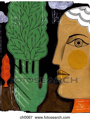 green thumb View Large Illustration Stock Illustration - green thumb. Fotosearch