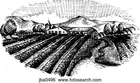harvest b&w View Large Illustration Stock Illustration - harvest b&w. Fotosearch