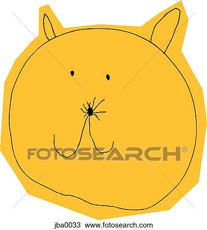 kitty cat View Large Illustration Drawing - kitty cat. Fotosearch