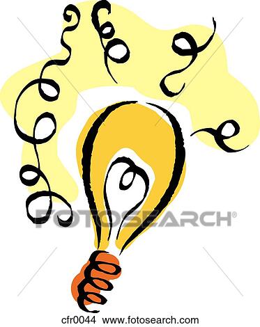 light bulb View Large Illustration Stock Illustration - light bulb. Fotosearch