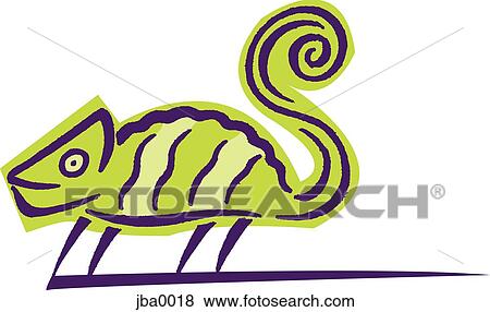 lizard View Large Illustration Stock Illustration - lizard. Fotosearch