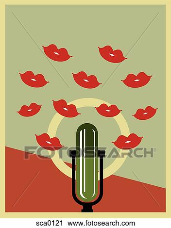 love songs View Large Illustration Clip Art - love songs. Fotosearch