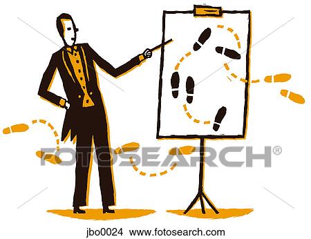 man giving dancing lessons View Large Illustration Stock Illustration - man giving dancing lessons. Fotosearch