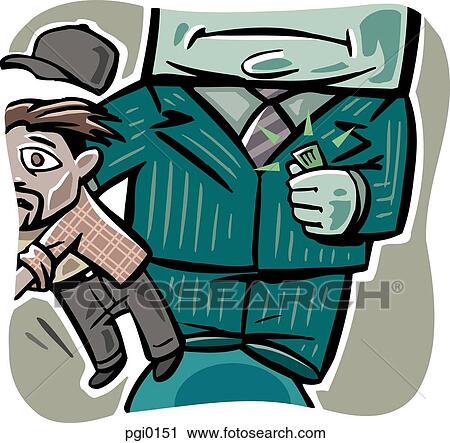 man holding a puppet View Large Illustration Clip Art - man holding a puppet. Fotosearch