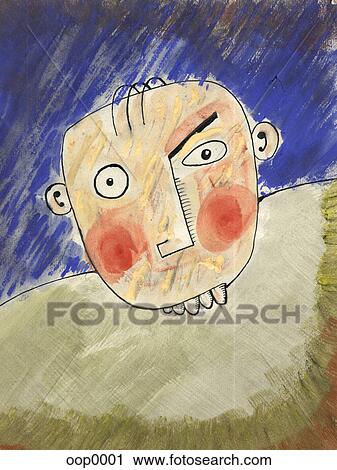 Clipart of perplexed man oop0001 - Search Clip Art, Illustration Murals ...