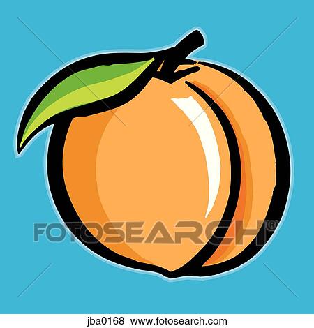 peach View Large Illustration Stock Illustration - peach. Fotosearch