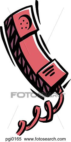 Phone receiver View Large Illustration Stock Illustration - Phone receiver. Fotosearch