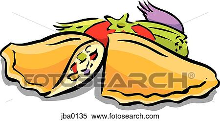 quesadilla View Large Illustration Stock Illustration - quesadilla. Fotosearch