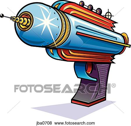 ray gun View Large Illustration Stock Illustration - ray gun. Fotosearch